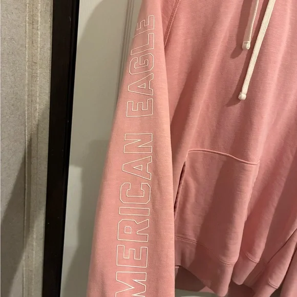 American Eagle Outfitters Pink Hoodie Sweater - Picture 4 of 5